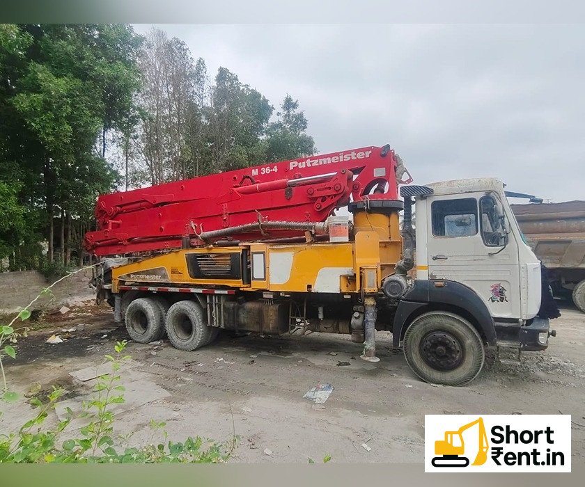 36m Class Mobile Boom Pump for rent in Vasna  Chacharvadi, AHMADABAD - 382213