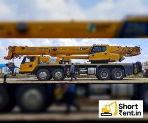 XCMG 80 ton Tyre Mounted Crane for rent in Bol, AHMADABAD - 382170