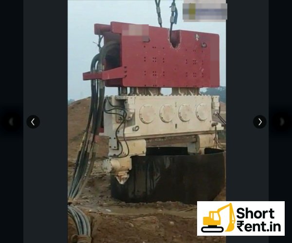 8 Ton Vibro Hammer for rent in Chhapraula, GAUTAM BUDDHA NAGAR - 201009